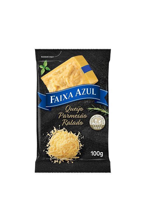 Queijo Parmesão Ralado Faixa Azul – 60x100g (8196610)