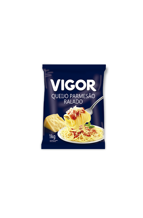 Queijo Parmesão Ralado Vigor – 8x1kg (365608)