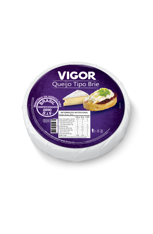 Queijo Tipo Brie Forma Vigor – 2 unid (771677)