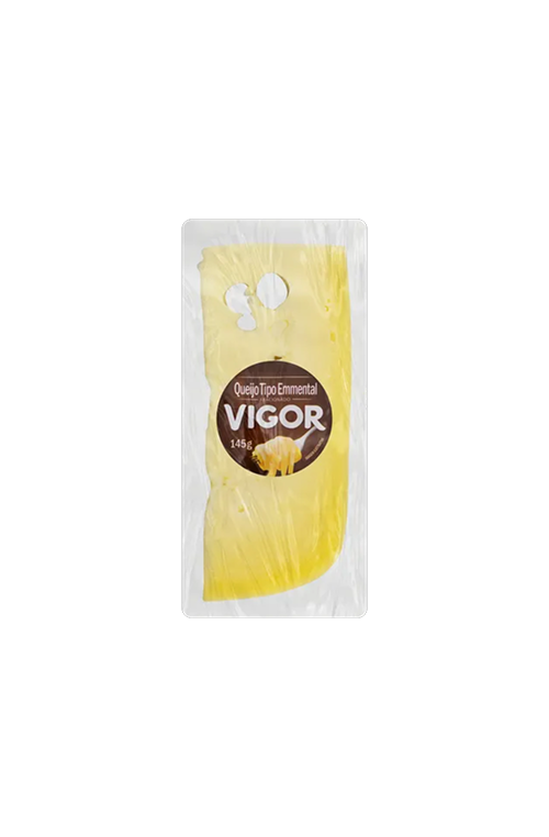 Queijo Tipo Emmental Vigor – 12x145g (772858)