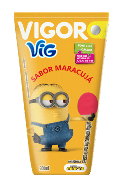 Refresco Saborizado Maracujá Vigor – 12x200ml (775656)