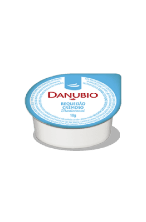 Requeijão Cremoso Blister Danubio 144x18g (632343)