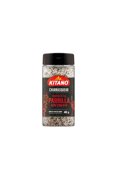 Sal de Parrilla com Pimenta KITANO