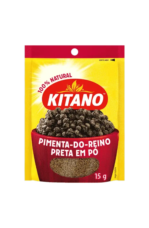 Pimenta-do-Reino Preta em Pó KITANO