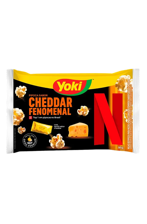 Pipoca Explosão de Cheddar YOKI