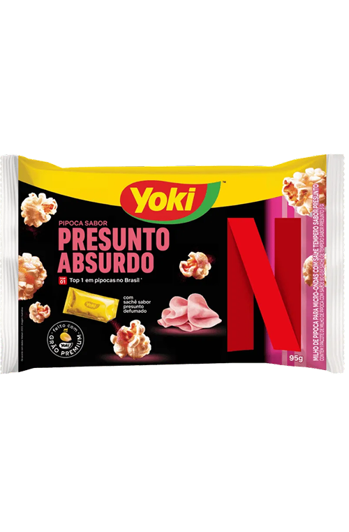 Pipoca Presunto Defumado YOKI