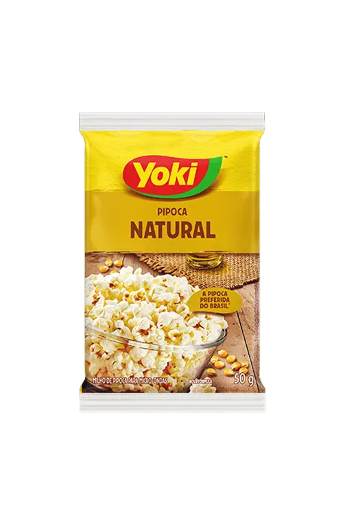 Popcorn Micro-ondas Natural YOKI