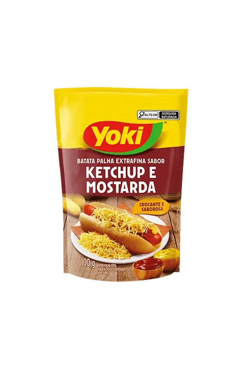 Batata Palha Extrafina Hot Dog YOKI – 100g