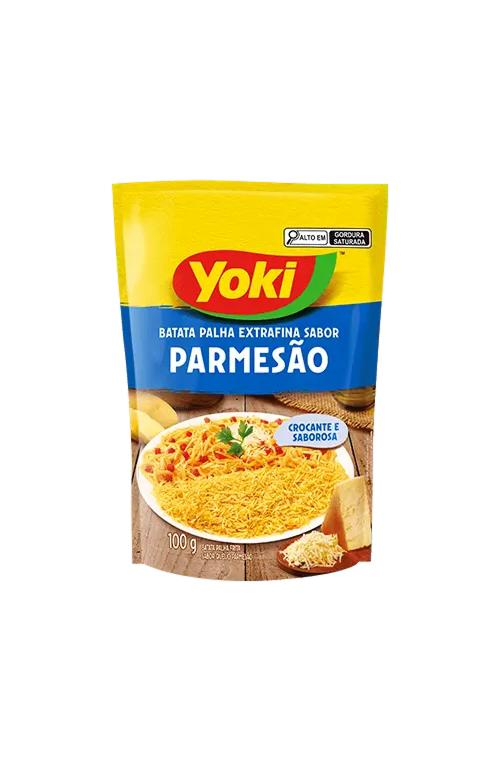 Batata Palha Extrafina Parmesão YOKI – 100g