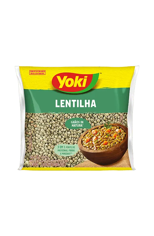 Lentilha Tipo 2 YOKI – 400g