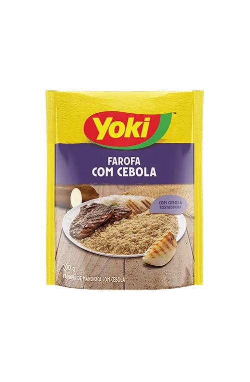 Farofa com Pedaços de Cebola YOKI – 200g