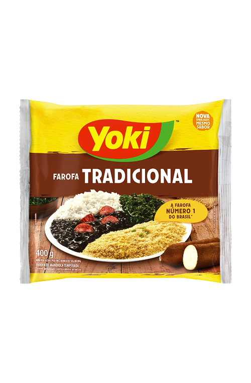 Farofa de Mandioca Temperada YOKI – 400g