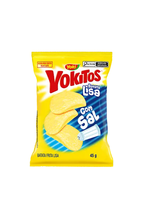 Batata Lisa Natural YOKI – 45g