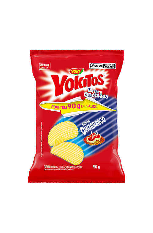 Batata Ondulada Churrasco YOKI – 90g