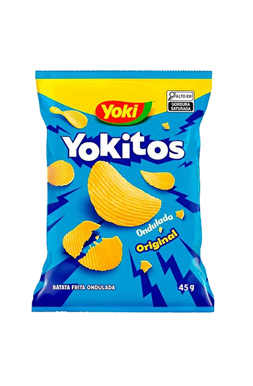 Batata Ondulada Natural YOKI – 45g