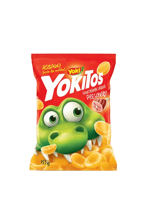 Yokitos Conchinha Sabor Presunto YOKI – 54g