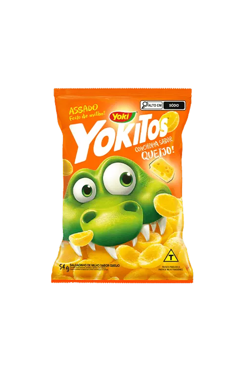 Yokitos Conchinha Sabor Queijo YOKI – 54g