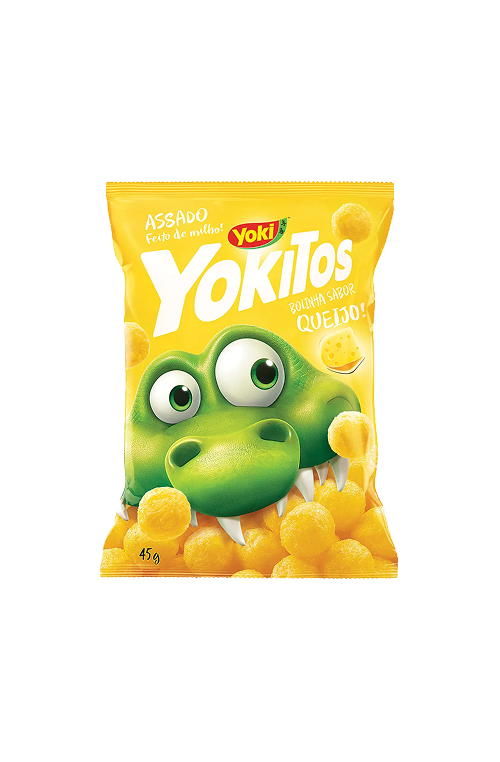 Yokitos Bolinha Sabor Queijo YOKI – 45g