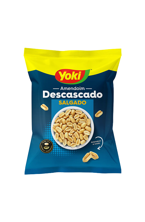Amendoim Torrado Salgado sem Casca YOKI – 350g