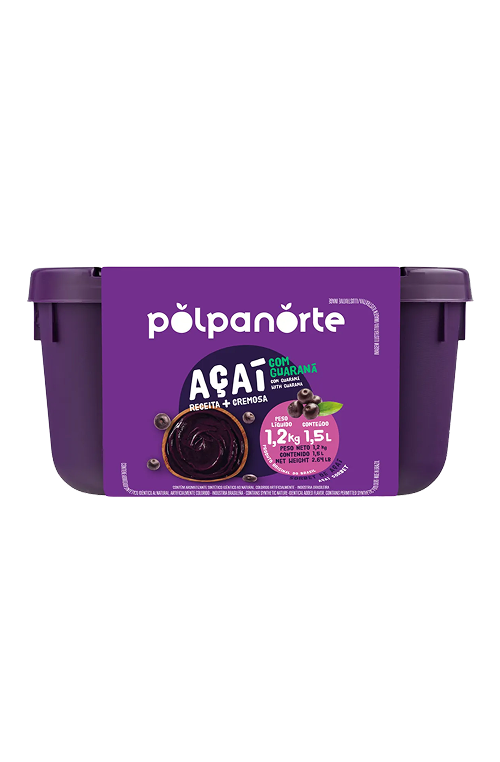 Açaí Mix Tradicional – Pote 1,5L