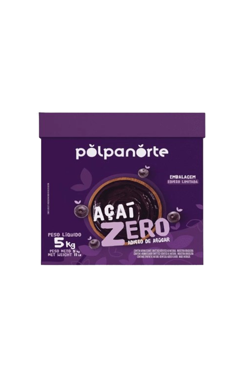 Açaí Mix Zero Tradicional – Caixa 5kg