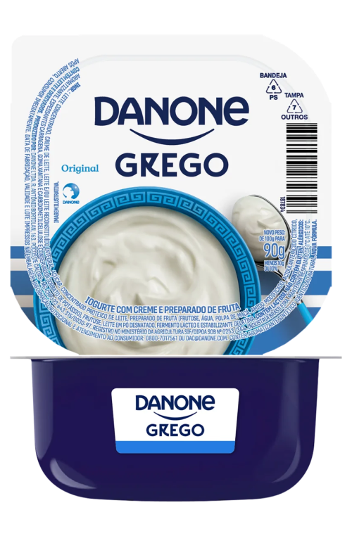 Iogurte Grego Tradicional Danone Pote 90g