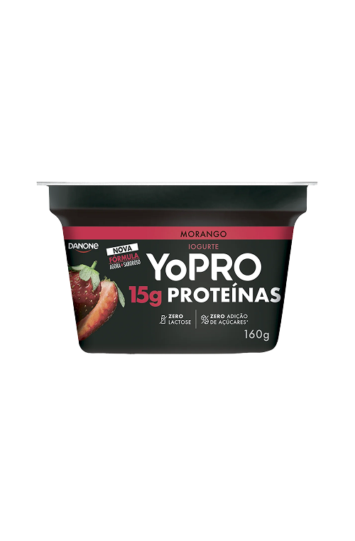 YoPro Iogurte 15g Sabor Morango 160g