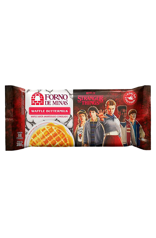 Waffle Forno de Minas Buttermilk Congelado 280g