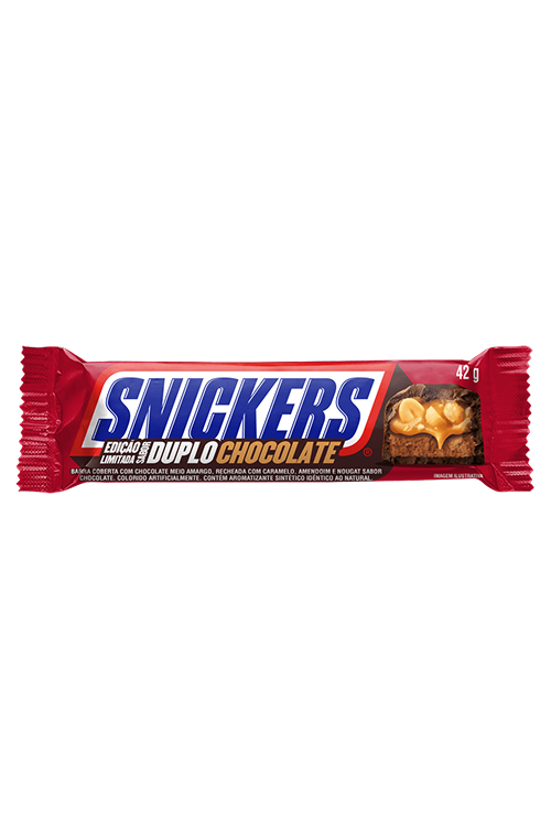 Snickers Edição Limitada Duplo Chocolate 42g