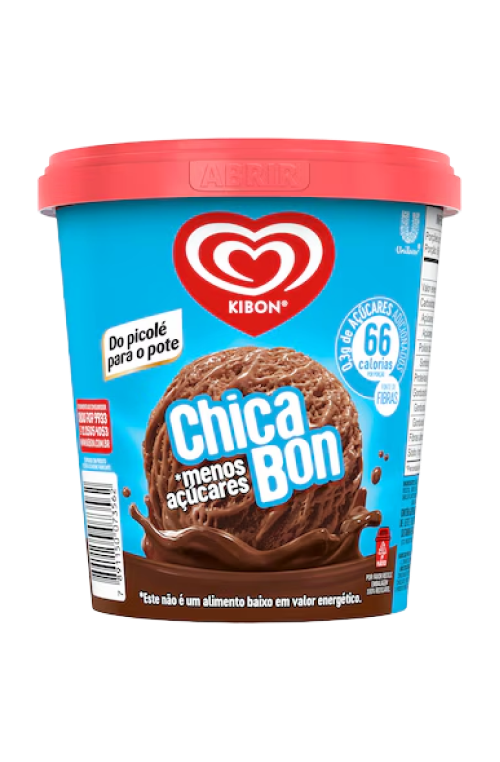 Chicabon Menos Açúcares 800ml