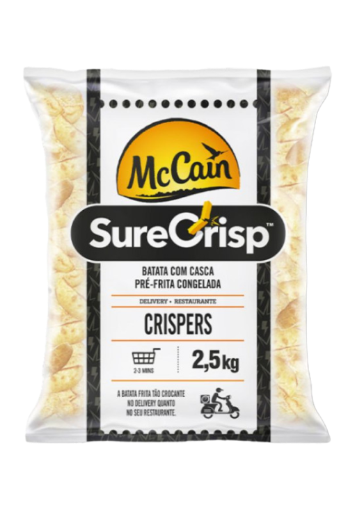 Batata McCain SureCrisp Crispers Pré-Frita 2,5kg