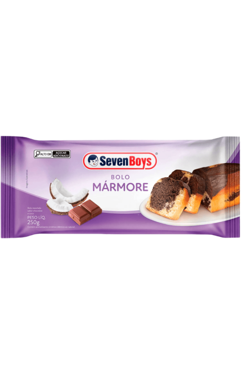 Bolo Mármore Seven Boys 250g