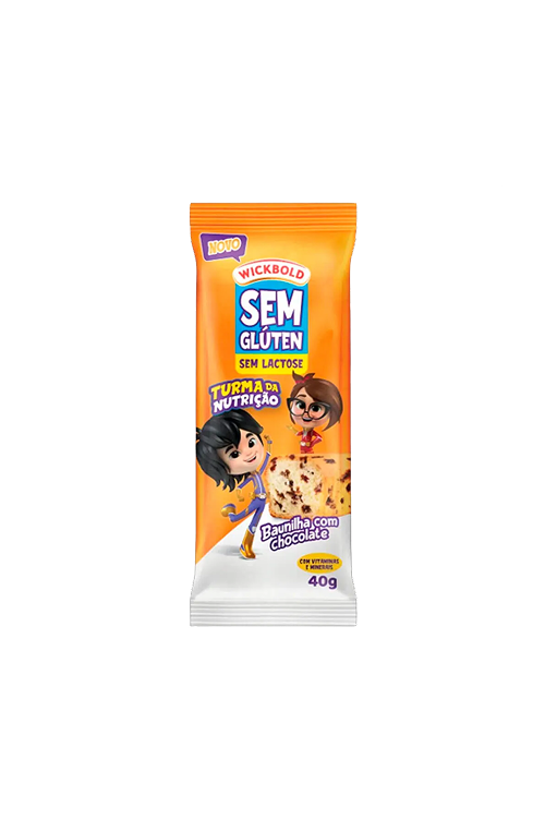 Minibolo WB Sem Glúten Baunilha com Chocolate 40g
