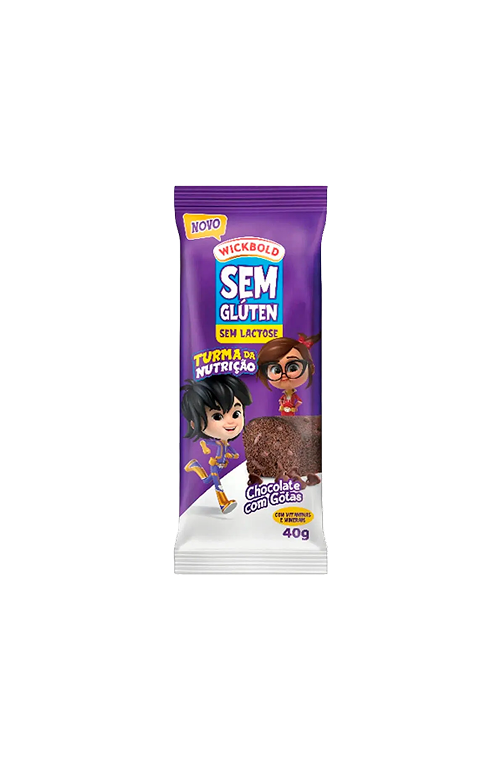 Minibolo WB Sem Glúten Chocolate com Gotas 40g