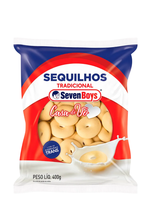 Sequilhos Seven Boys 400g