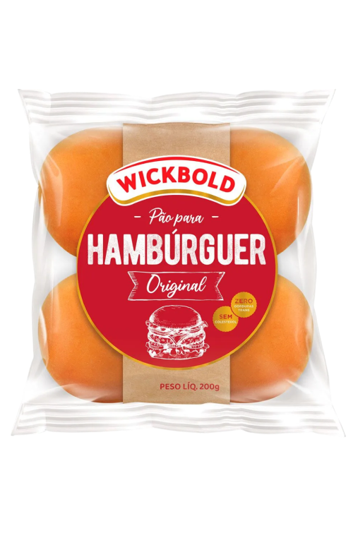 Pão WB Hambúrguer Tradicional 200g