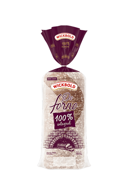 Pão WB do Forno 100% Nutrição 500g