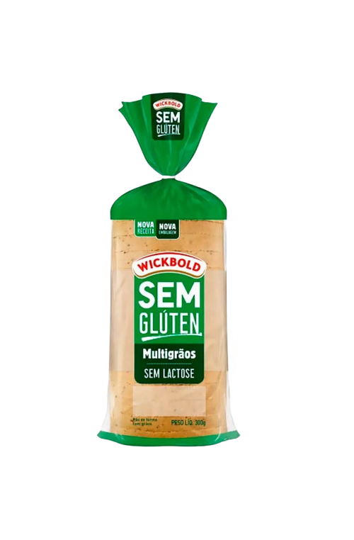 Pão Sem Glúten Multigrãos Wickbold 300g