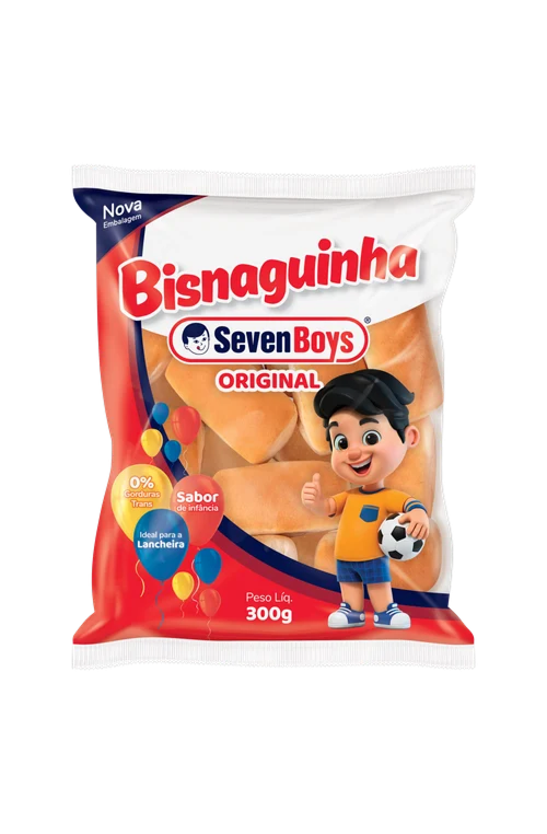 Bisnaguinha Original Seven Boys 300g