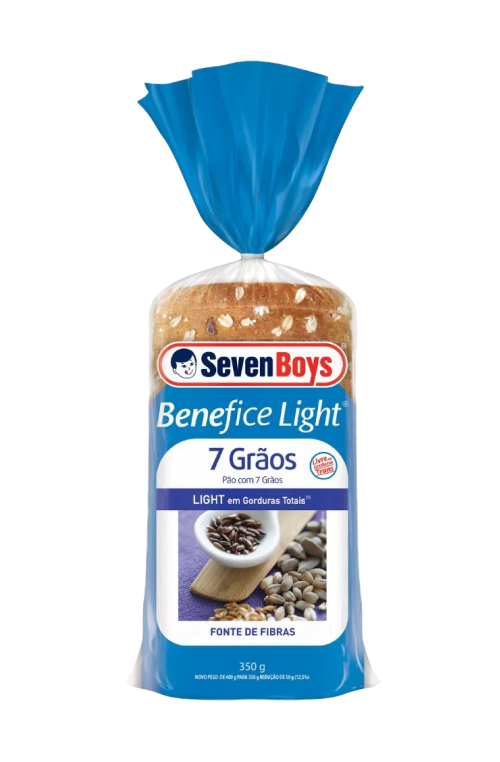 Pão Integral 7 Grãos Light Seven Boys 350g