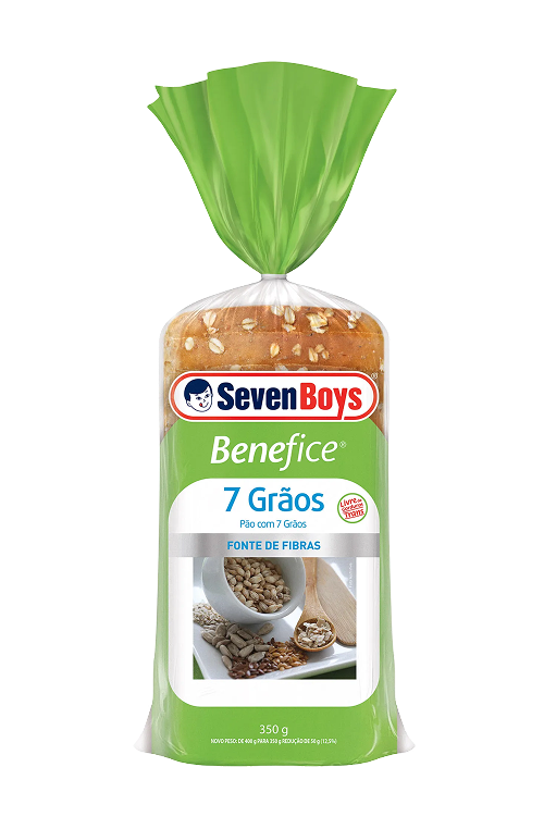 Pão Integral 7 Grãos Seven Boys 350g