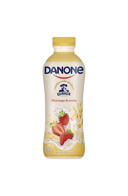 Danone Líquido Morango com Aveia Quaker 800g