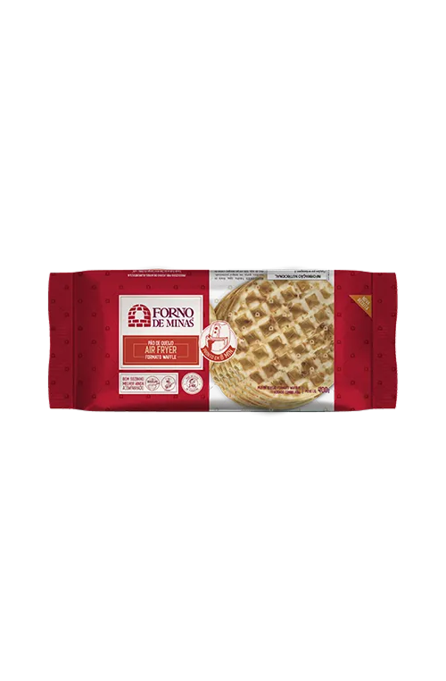 Pão de Queijo Forno de Minas Waffle Assado 400g