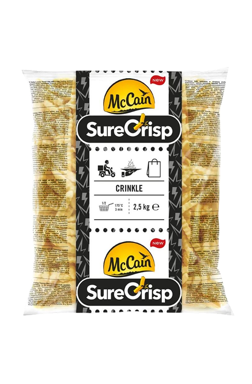 McCain SureCrisp Crinkle 2,5kg