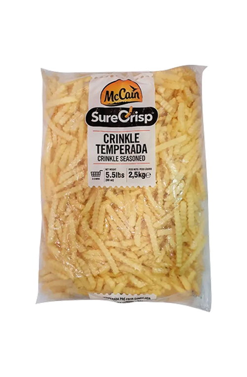 McCain SureCrisp Crinkle Seasoned 2,5kg