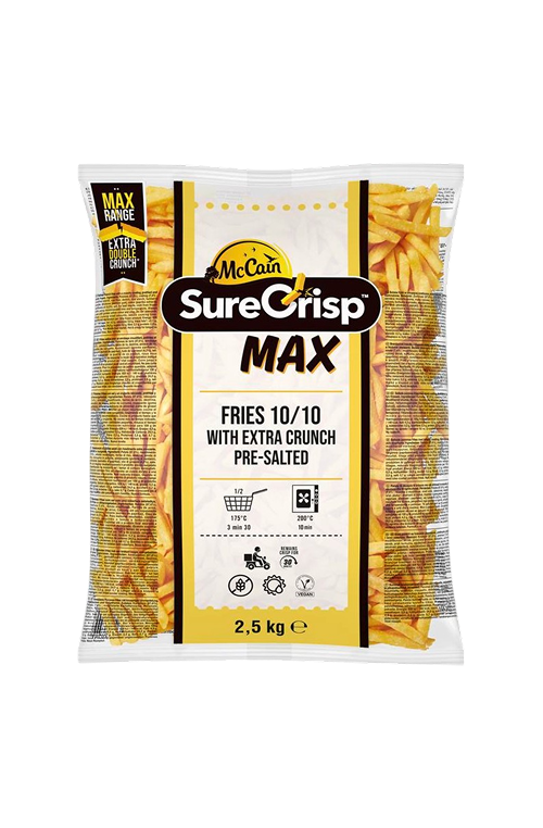 McCain SureCrisp Max Fries 10/10 2,5kg