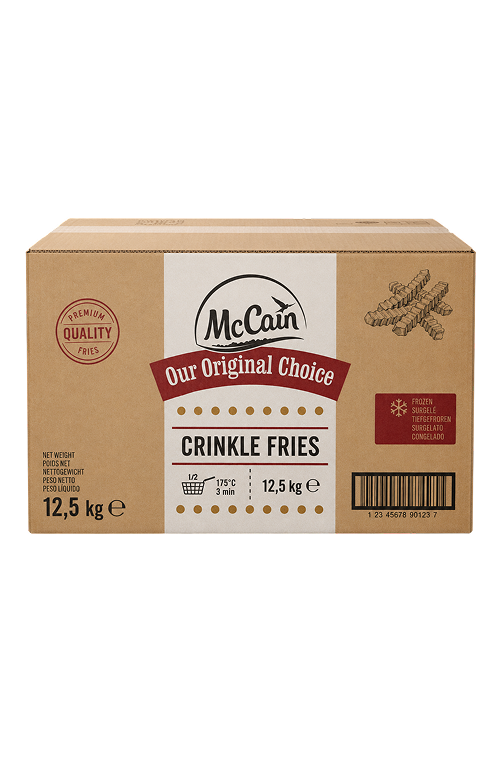 Batata Pré-Frita Congelada McCain Food Caixa Fechada 12,5kg