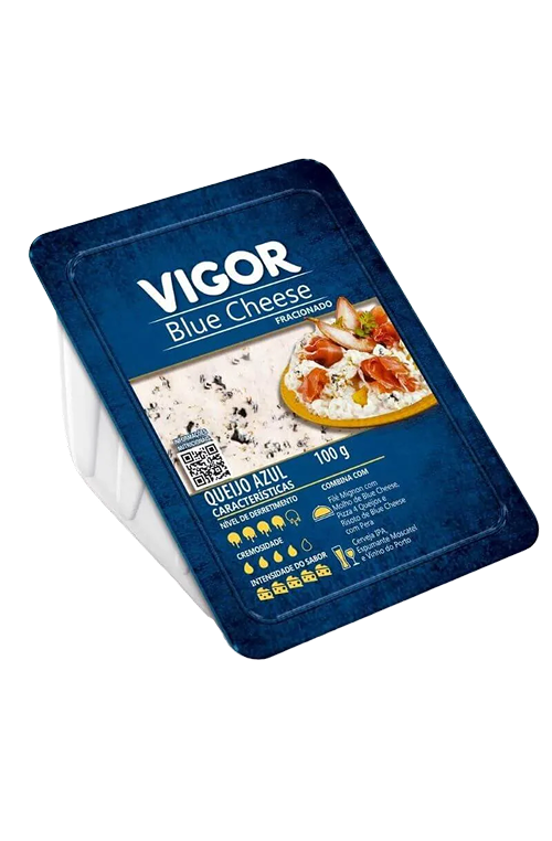 Queijo Azul Fracionado Vigor 100g