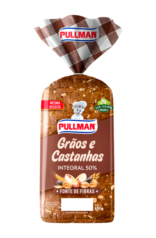 Pão Grãos e Castanhas