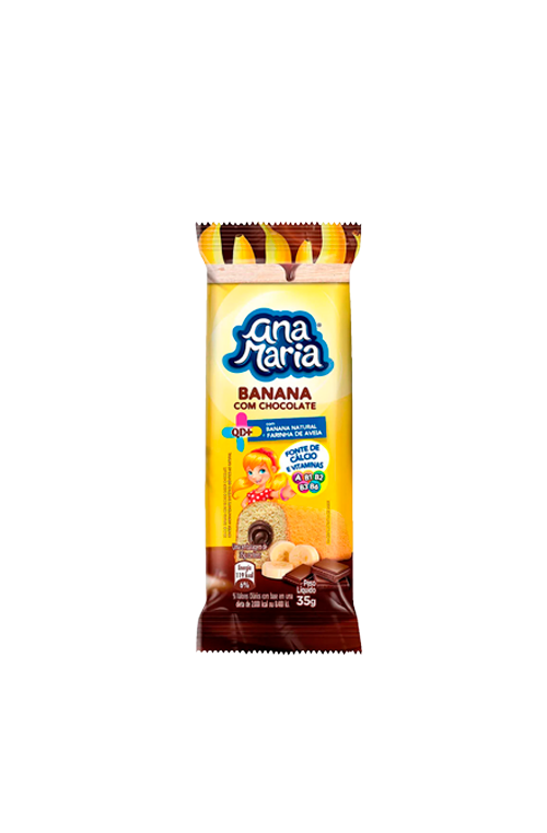 Banana com Chocolate QD+ - Unitário